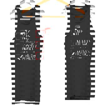 Nice Naughty Malagasy Christmas Madagascar Heritage Roots Tank Top | Mazezy