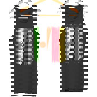 Niger Germany Half Flag Niger German Heritage Tank Top | Mazezy