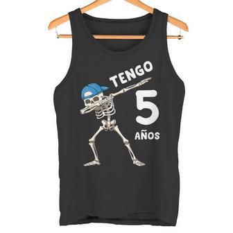 Niños 5 Cumpleaños Dabbing Esqueleto Regalo De Cinco Años Niños Camiseta sin mangas - Regaloses