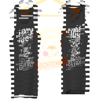 Normal Boys Playing Football Cool Boys Table Tennis Tank Top | Mazezy