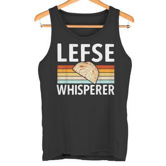 Norwegian Lefse Whisperer Baking Flatbread Tank Top - Monsterry