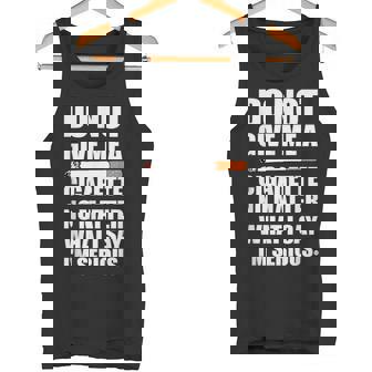 Do Not Give Me A Cigarette Amusant Arrêter De Fumer Gag Débardeur e - Cadeauxyz