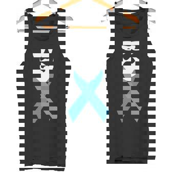 November No Shave Blue Ribbon Prostate Cancer Warrior 2025 Tank Top | Mazezy