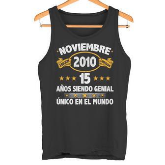 Noviembre 2010 15 Años Niño Cumpleaños Regalo Noviembre 2010 Camiseta sin mangas - Regaloses