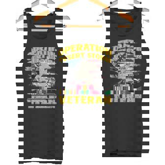 ODS Veteran Operation Desert Storm Ribbon Vintage Iraq Tank Top | Mazezy