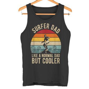 Olas Retro Yilueta De Tabla Deurf Outfiturfer Dad Camiseta sin mangas - Regaloses