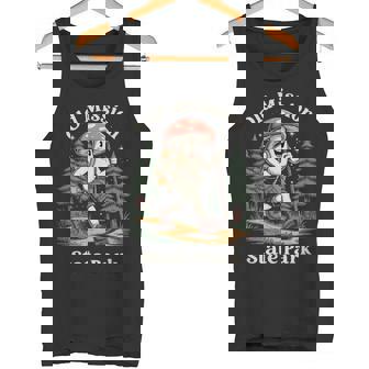 Old Mission State Park Michigan Hiking Mushroom Vacation Tank Top | Mazezy