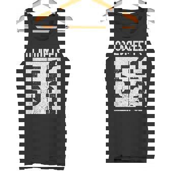 Oldometer 53rd Birthday Retro Turning 53 Years Old Men Tank Top | Mazezy