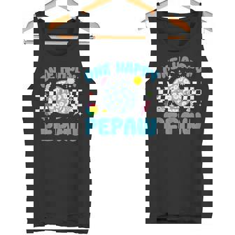 One Happy Dude Pepaw 1st Birthday Family Matching Tank Top | Mazezy