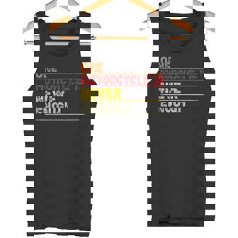 One Motorcycle Is Never Enough Biker Rider Tank Top | Mazezy