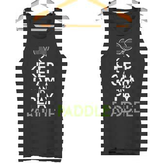 Paddle Tennis Kickback Game Tennis Racket Tennis Tank Top | Mazezy