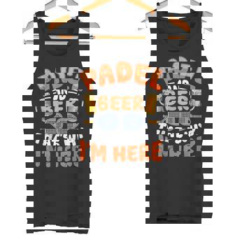 Padel And Beer That's WHY I'm HERE Padel Tank Top | Mazezy