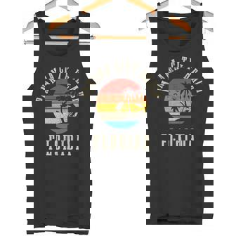 Panama City Beach Florida Surfer FL Vintage Tank Top | Mazezy