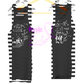 Pancreatic Cancer Awareness I Wear Purple For My Mom Tank Top | Mazezy
