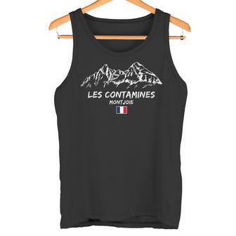 Panorama De Montagne Apres-Ski Les Contamines Montjoie Débardeur e - Cadeauxyz