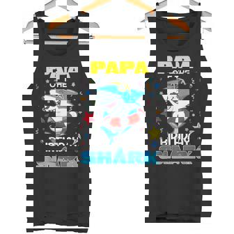 Papa Of The Birthdayhark Festa Per Bambini Abbinamento Con La Famiglia Canotta - Novitaregali