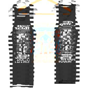 Papa Bricoleur Humour J'peux Pas Cadeau Garage Manche Longue Débardeur e - Cadeauxyz