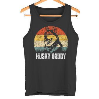Papá Husky Amante Huskies Perro Propietario Husky Camiseta sin mangas - Regaloses