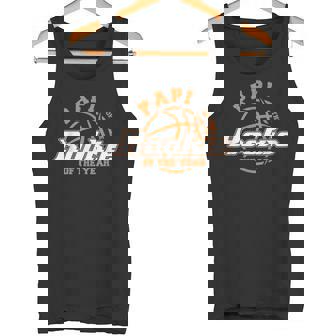 PAPI Of Rookie 1st Basketball Bday Theme Matching Tank Top | Mazezy