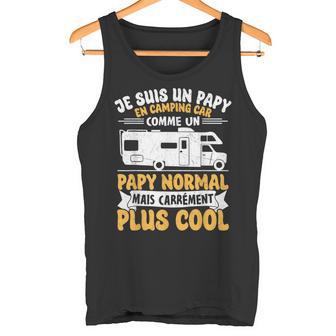Papy Camping Car Jeuis Un Papy En Campingcar Débardeur e - Cadeauxyz