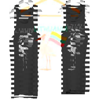 Patriotic Lithuania Stork Animal Costume Tank Top | Mazezy