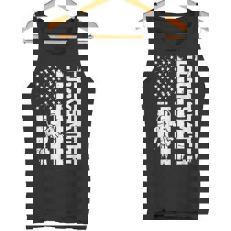 Patriotic Locksmith USA Flag Lock Pickers Locksmithing Tank Top | Mazezy