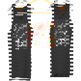 PE Teacher Christmas Bow Physical Education Teacher Outfit Tank Top Tank Top | Mazezy