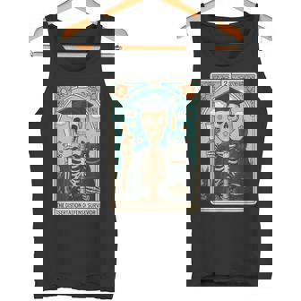 PhD Graduation The Dissertation Defense Survivor Tarot Card Tank Top | Mazezy
