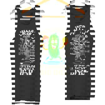 Pickleball Big Dill Sport Player Tank Top Tank Top | Mazezy