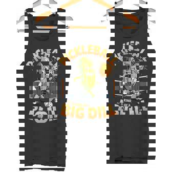 Pickleball Big Dill For Sports Enthusiasts And Fun Lovers Tank Top | Mazezy