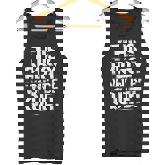 Pig Saying Loud Farm Humor Animal Attitude Phrase Tank Top | Mazezy