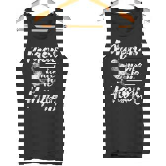 Pigeons Make Me Happy Birdwatching Pigeon Racing Breeder Tank Top | Mazezy