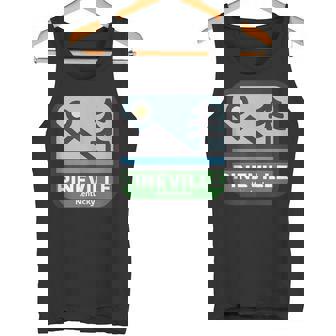 Pineville Kentucky Mountains Sunrise KY Souvenir Tank Top Tank Top | Mazezy