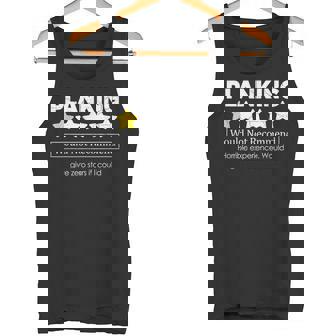 Planking Quote For a Planking Fan Tank Top | Mazezy