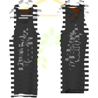 Plant Dad Plant Moms House Plan Gardener Grow Pothos Plant Tank Top | Mazezy