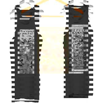 Plant Lover Tarot Card Skeleton Gardener Botanical Goth Art Tank Top | Mazezy