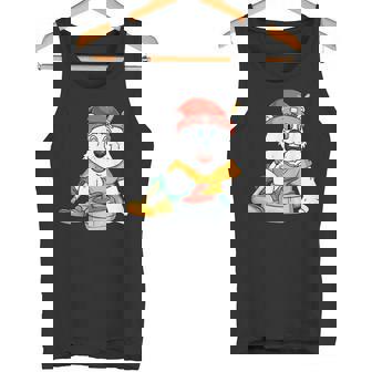 Polar Bear Curling Player Tank Top | Mazezy