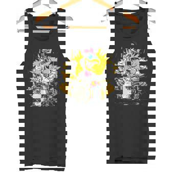 Pollo Rítmico Con Batería Para Amantes De Los Bateristas Manga Larga Camiseta sin mangas - Regaloses