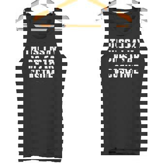 This Is My Pop-Star Costume Halloween Easy Kid Adult Popstar Tank Top | Mazezy