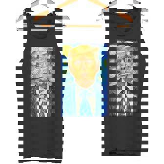 Post Impressionist Modern President Tank Top | Mazezy