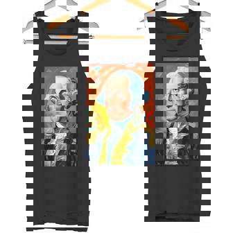 Post Impressionist President George Washington Tank Top | Mazezy