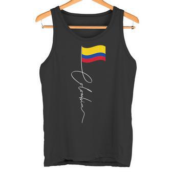 Poste De Bandera De Colombia Bandera Patriótica Colombiana Camiseta sin mangas - Regaloses