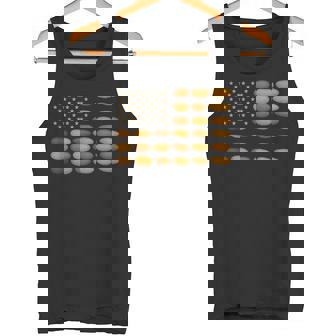 Potatoes USA Flag All American Farmer 4th Of July Potato Tank Top Tank Top | Mazezy