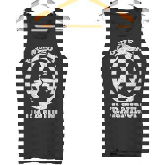 Powered By Uranium 原子力エンジニア タンクトップ - Kawaiitshirt