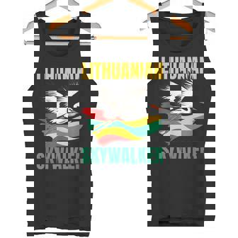 Pretty Lithuanian Stork In Lithuania Colors Costume Tank Top | Mazezy