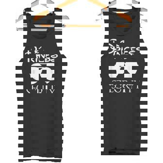 Princessecurity On Duty Family Guardian Officer タンクトップ - Kawaiitshirt