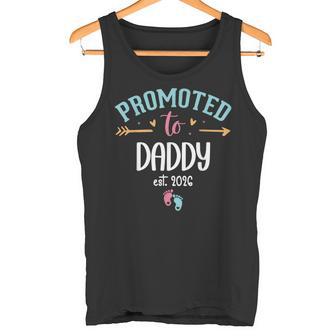 Promoted To Daddy 2026 Dad Est 2026 First Time Father To Be Canotta - Novitaregali