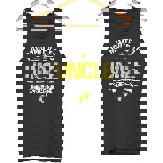 メンズ Promoted To Uncle Est 2027Oon To Be Dad タンクトップ - Kawaiitshirt