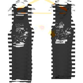 Protesting Cat No King Tank Top Tank Top | Mazezy