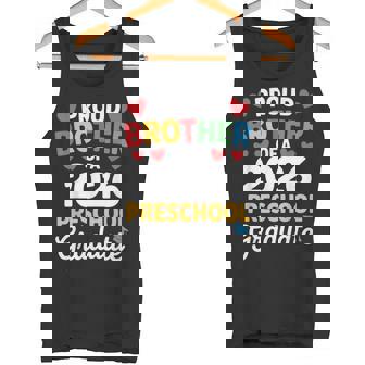 Proud Brother Of a 2026 Preschool Graduate Celebration Tank Top | Mazezy